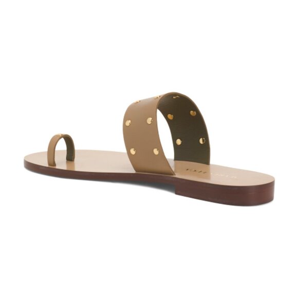 MARIA LUCA Made In Spain Leather Toe Loop Sandals - Picture 2 of 3